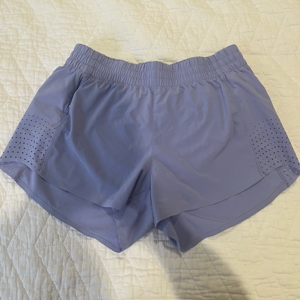 Athleta Hustle 3” Shorts Periwinkle Size XS